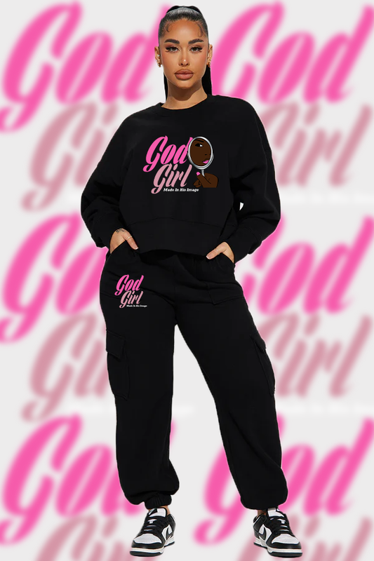 God Girl - Made In His Image Crewneck Set